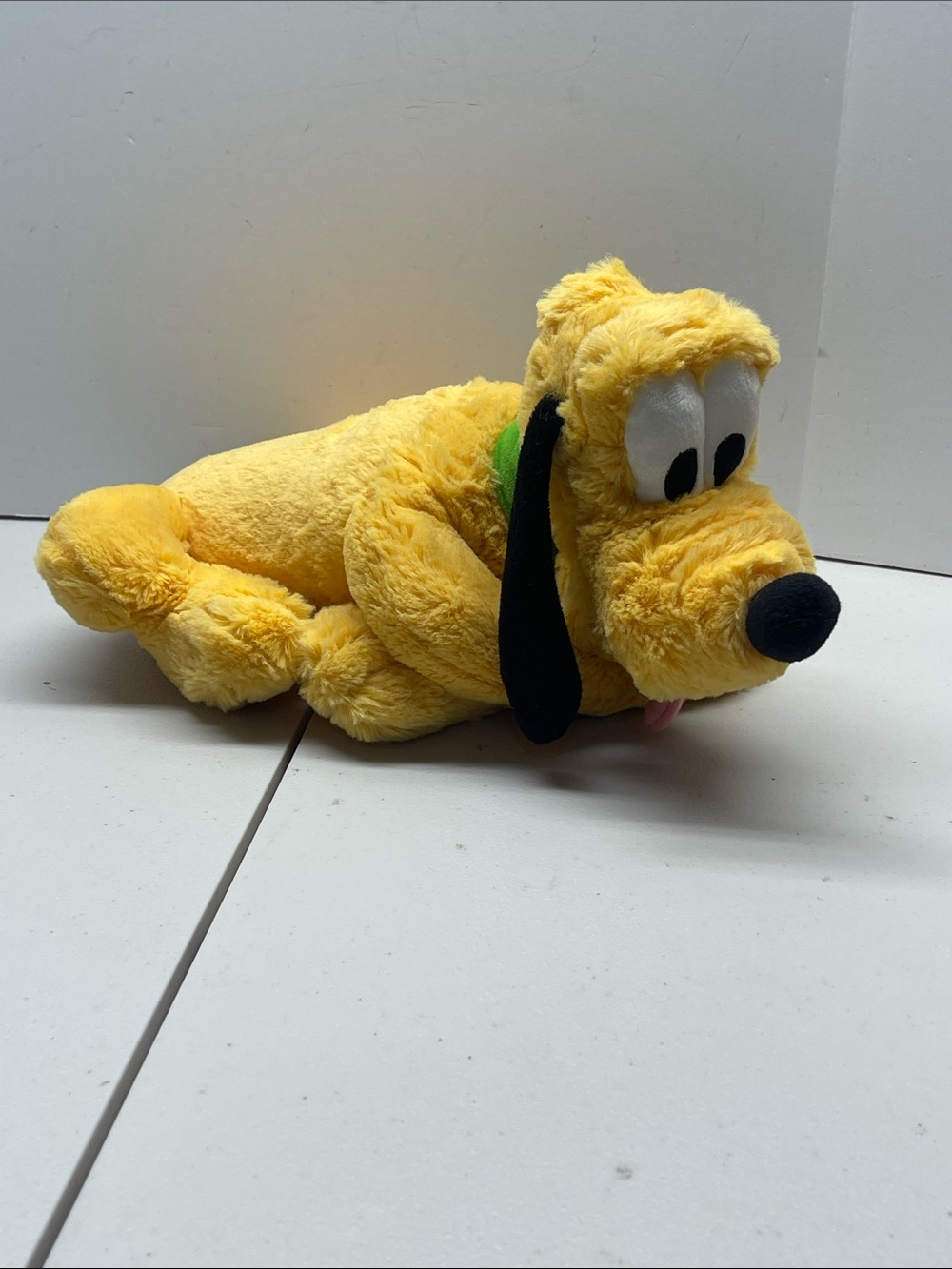 Pluto Plush Laying Down Dog Stuffed Animal Large 14โ Floppy Disney Store